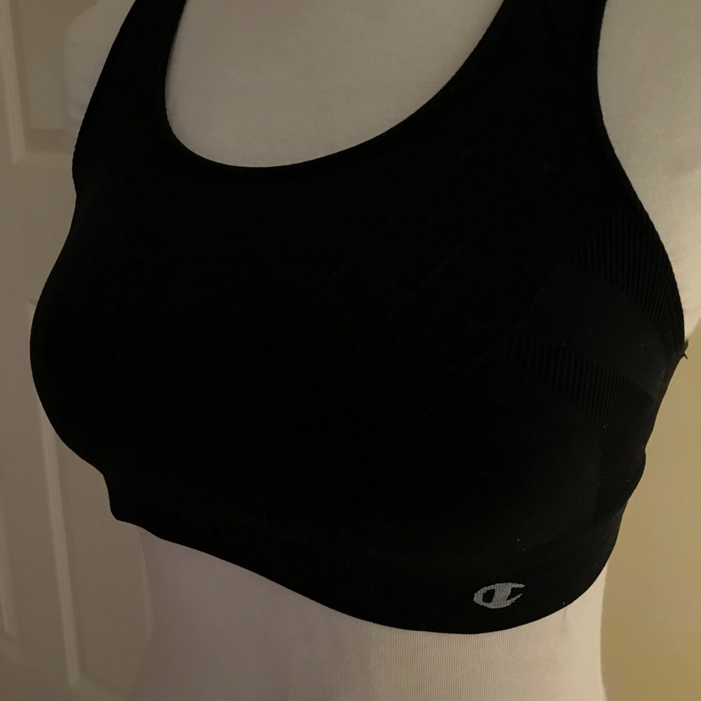 used racerback champion sports bra unpadded size M